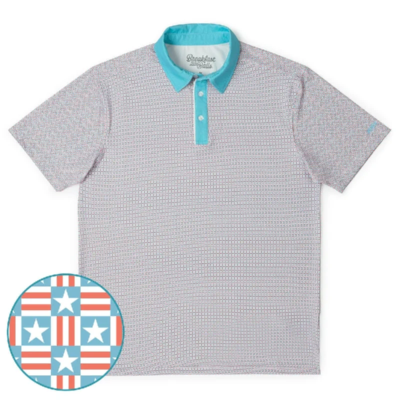 Breakfast Balls® "Pars & Stripes" – All-Day Polo