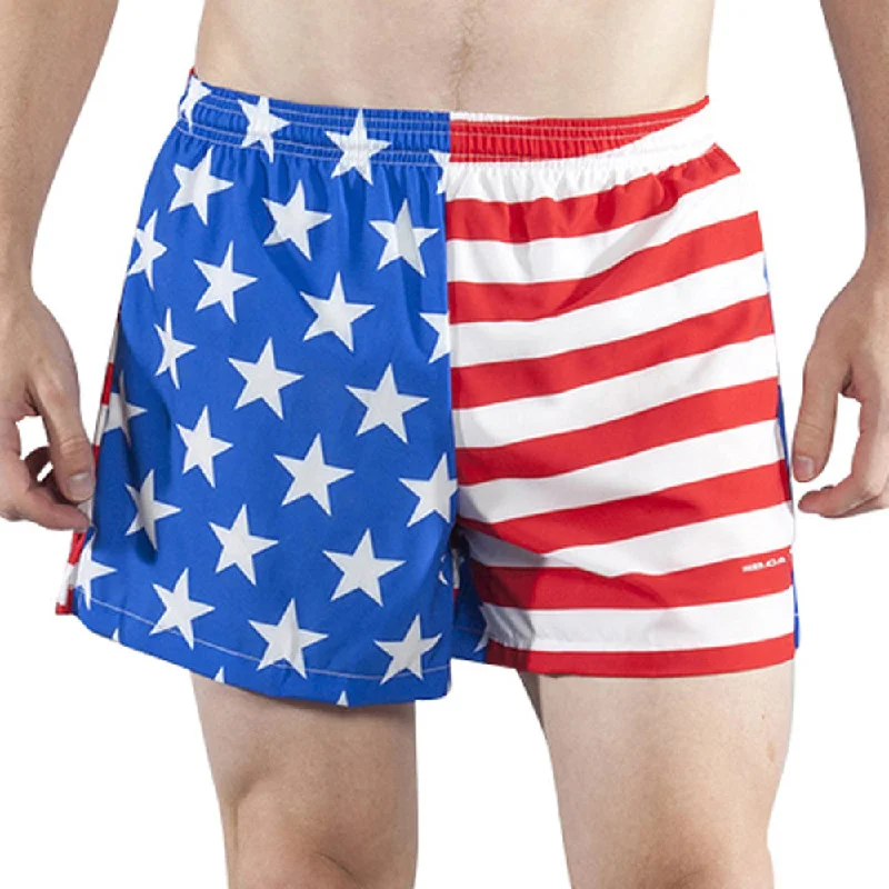 Men's Flag 3.75" V Notch - American Flag