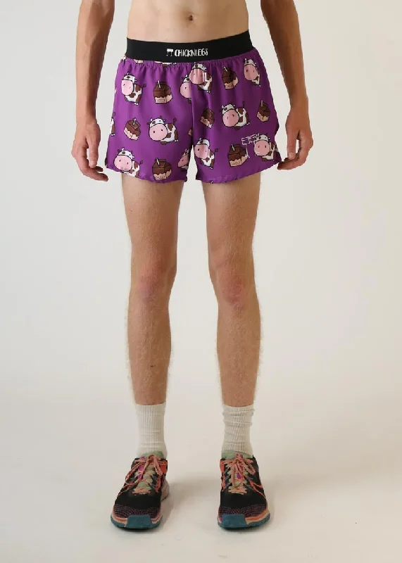 Men's Choccy Cows 4" Half Split Shorts