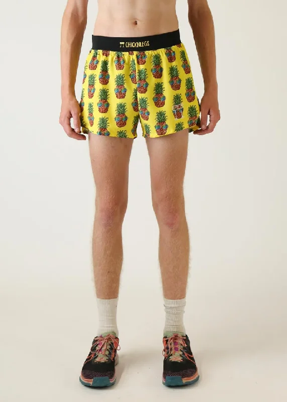 Men's Pineapple Express 4" Half Split Shorts