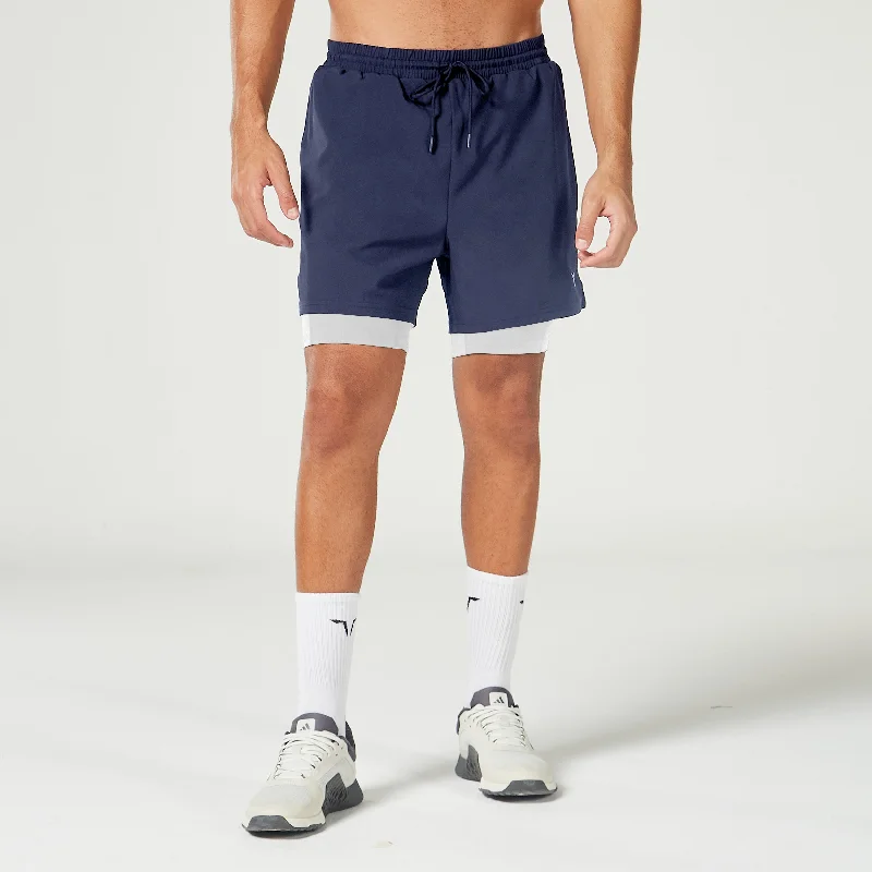 Essential 5" 2-in-1 Shorts - Navy