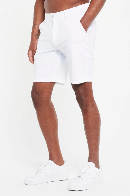 Hanover Pull-On Short in Bright White