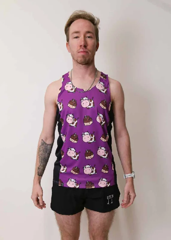 Men's Choccy Cows SP Performance Singlet