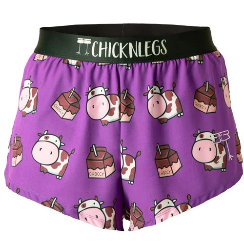 Men's Choccy Cows 2" Split Shorts