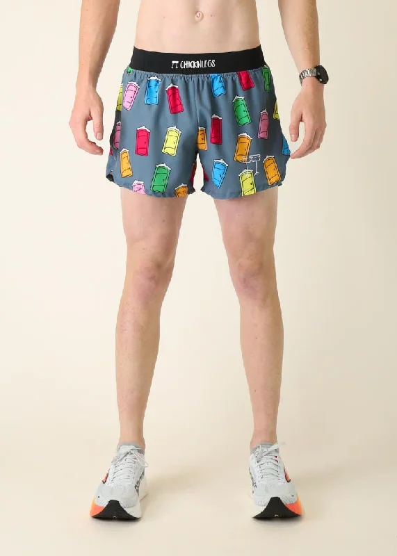 Men's Porta Potty 4" Half Split Shorts