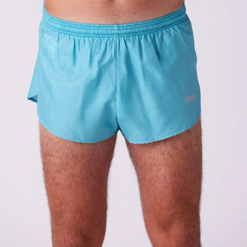 Men's Solid 1" Elite Split Shorts - Seafoam