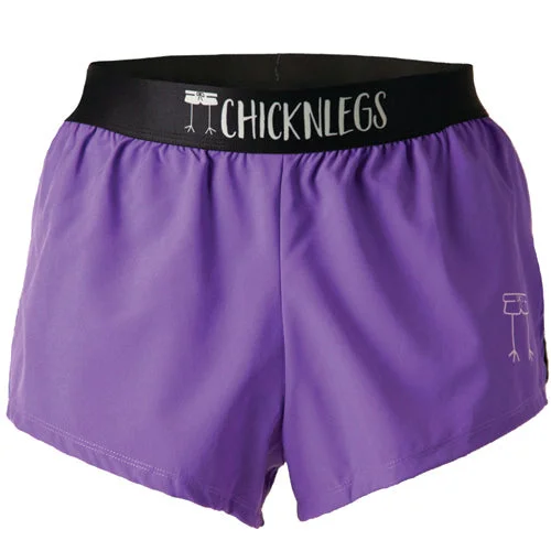 Men's Purple 2" Split Shorts