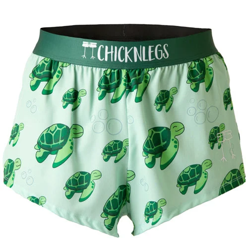 Men's Sea Turtles 2" Split Shorts