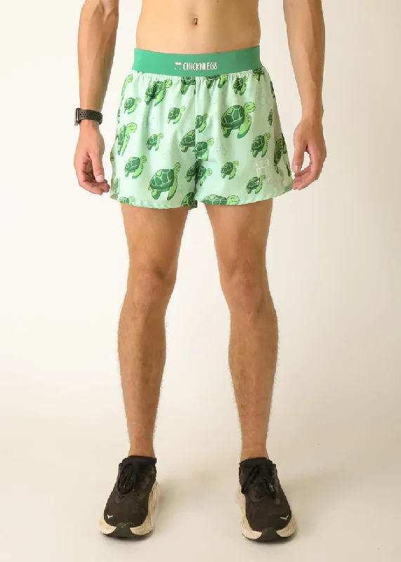 Men's Sea Turtles 4" Half Split Shorts