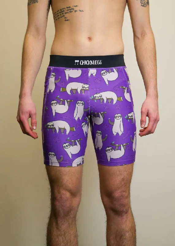 Men's Sloths 8" Half Tights