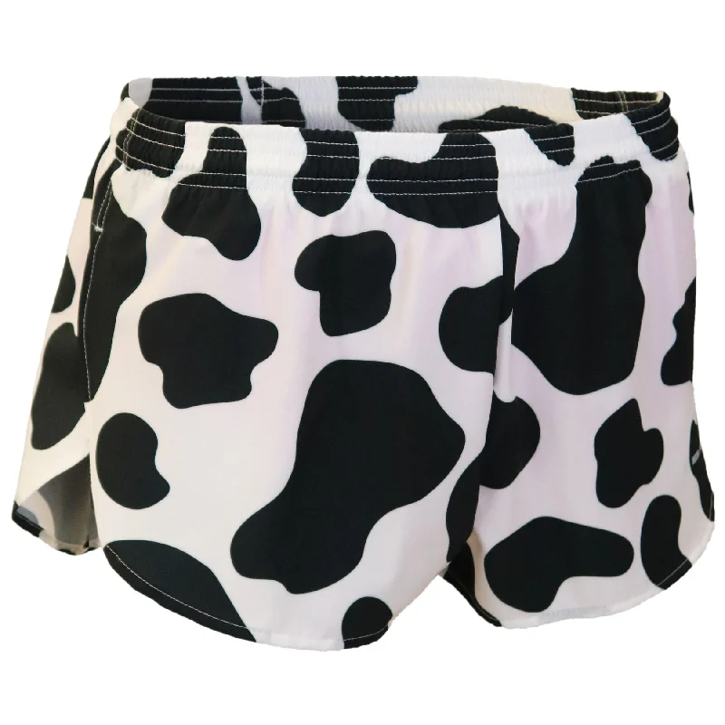 Men's Printed 1" Elite Split Shorts - Moo